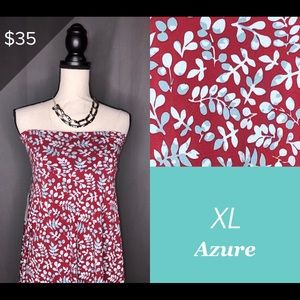 LuLaRoe Azure A-Line Skirt XL
